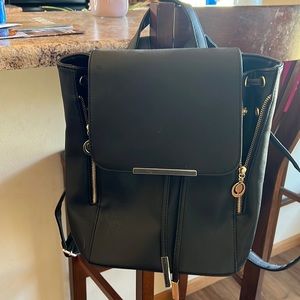 Black Backpack Purse